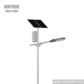 IP65 60W Pure White LED Solar Street Light For Road