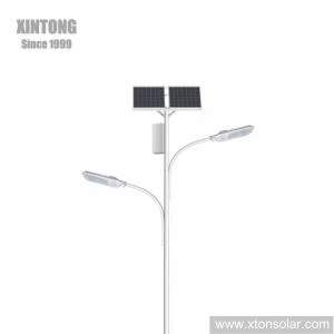 Lampione stradale solare da esterno IP65 a LED montato a batteria