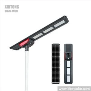 Lampione stradale solare integrato IP65 ad alta potenza 100w